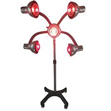 Infrared heat lamp heating principle: Buy Salamp 5 Head Infrared Heat Lamp Salon Hair Steamer 750w Hair Dryer Color Processor Spa Barber Adjustable Temperature Equipment With Rolling Wheels Bulbs Online In Thailand B07r4nfg7d