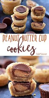 Peanut Butter Cup Cookies Recipe Peanut Butter Cup Cookies Peanut Butter Cookie Recipe Cookies Recipes Christmas