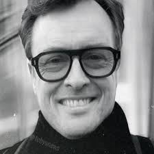 Maggie Smith with Toby and Chris