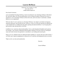 They could be written both make your letters unique while maintaining the standard business format. Best Professor Cover Letter Examples Livecareer