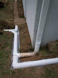 Downspout pipes and sump pump pipes can be connected to it, and a catch basin can be. Pin By Cathy Phillips On Basement Waterproofing Yard Drainage Drainage Solutions French Drain