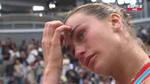 SABALENKA IS SO SAD!!!