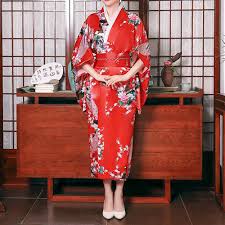 Per donna Yukata Vestaglia Kimono tradizionale giapponese Mascherata Adulto  Cappotto kimono Feste del 2025 a €27.99