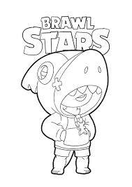 Shark Leon High Quality Free Coloring Page From The Category Brawl Stars More Printable Pictures On Our Website B Coloriage Coloriage Dragon Dessin Mickey