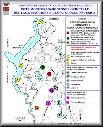 Locarno è una piccola città situata sulle rive di lago magiore in svizzera, circondata dalle palme, platani e camelie, gabbiani, papere e cigni.190 m.s.l.m Rete Idrologica Centro Geofisico Prealpino