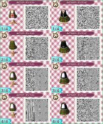 Green Plaid Clothing Animal Crossing Qr Animal Crossing 3ds Animal Crossing