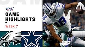Eagles Vs Cowboys Week 7 Highlights Nfl 2019 Eagles Nfl Philly Eagles