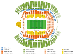 Centurylink Field Seating Chart And Tickets