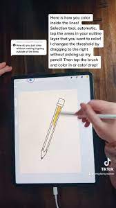 How To Color Inside The Lines Procreate Video Digital Art Tutorial Procreate Ipad Tutorials Ipad Tutorials