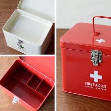 メディコ ファーストエイドボックス l 救急箱 ナチュラルインテリア 生活雑貨の通信販売 ゼネラルストア オルネ 救急箱 オルネ ボックス
