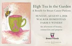 High Tea Garden Party Benefit for Breast Cancer Patients