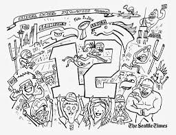 Seahawks Coloring Page