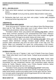 Uts matematika kelas 6 semester 1 plus kunci. Kertas 2 Soalan Skema Novel Percubaan Spm 2019 Se Malaysia Pages 51 100 Flip Pdf Download Fliphtml5
