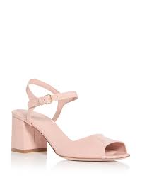 Ferragamo Sally 60 Block Heel Sandals In Rose