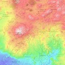Maybe you would like to learn more about one of these? Topografische Karte Uruapan Hohe Relief