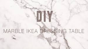 Check spelling or type a new query. Diy Marble Ikea Malm Dressing Table Youtube