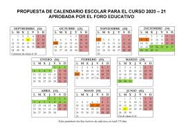 Todos los maestros deben publicar las notas en el sie antes del receso de navidad. Calendario Escolar 2020 2021 En Ceuta