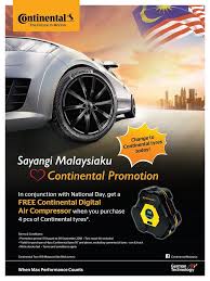 Posts and comments should be in english or malay. Eng Sin Tyre Sayangi Malaysiaku Continental Promotion Facebook
