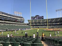 ringcentral coliseum section 128 oakland raiders