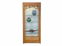 Canopy Design Jarrah Display Cabinet
