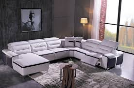 Un canapé 3 places relax électrique en tissu imitation cuir, qui propose de nombreux atouts. Canape D Angle Relax Electrique En Cuir Buffle Italien De Luxe Combirelax Blanc Et Noir Angle Droit Table Offerte Mobilier Prive