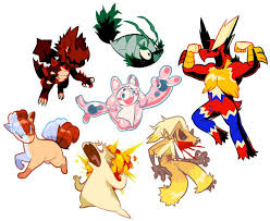 Couldn T Izuku Be A Mienfoo Or Somethin Cause Wimpod Has A Spooky 2nd Evolution And Hes Too Sweet For That My Hero Hero Pokemon Crossover