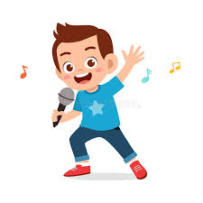 Перевод слова sing, американское и британское произношение, транскрипция, словосочетания, однокоренные слова, примеры использования. Happy Cute Kid Boy Sing A Song Stock Vector Illustration Of Show Isolated 166431373