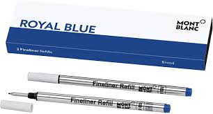 Maybe you would like to learn more about one of these? Montblanc 2 Fineliner Minen Royal Blau 105171 Ebay