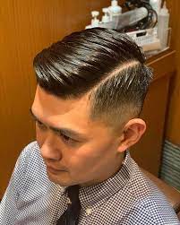 宮島隆史 銀座 刈り上げ 釣り 理容師 ビジネススタイルさんはinstagramを利用しています 銀座ポンパドール いつもありがとうございます 今回はラインを入れました よりバーバーらしいスタイルになりましたね google で メン メンズ ヘアスタイル