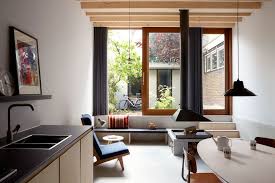 A New Build House Within The Centre Of Amsterdam Sunken Living Room Home House