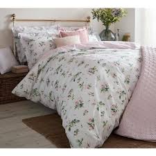 Pink king size bedroom set. Clementine Pink Floral Bed Linen Set Pretty Bedding