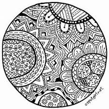 Free printable zentangle coloring patterns. Image Result For Easy Zentangle Patterns In Circle S Zentangle Patterns Easy Zentangle Patterns Coloring Pages