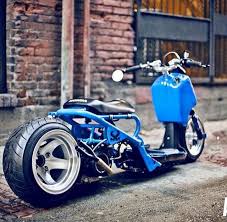 Honda Zoomer Stretched And Slammed Honda Ruckus Scooter Bike Custom Honda Ruckus