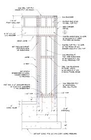 What would be a standard replacement size header you would think for the below? Portal Frame Nailing Patterns Structural Engineering General Discussion Eng Tips