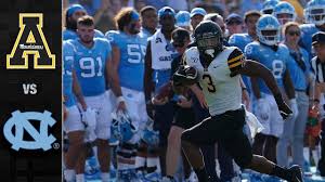 appalachian state vs north carolina football highlights 2019