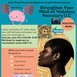 Women's Self Defense Workshop: Strengthen your mind