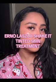 My first time trying out this skin tint from @Erno Laszlo Skincare I d...