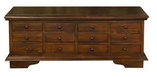 Product added to quote remove from quote. Mahogany Coffee Table 12 Drawers Solid Wood For Sale Online Ebay