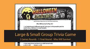 This is a factor in halloween trivia games for adults to be more challenging and not limited by age. Halloween Elimination Trivia Game Printable Party Game