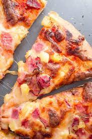 Hawaiian Pizza Recipe Pizza Recipes Dough Hawaiian Pizza Pizza Recipes