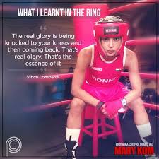 May 30, 2021 · mc mary kom's remarkable run in the 2021 edition of the asian championships has come to an end on sunday. Mary Kom Quotes Quotesgram