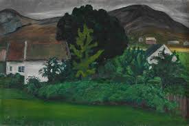 Nikolai Astrup 1880 1928 From The Vicarage In Jolster