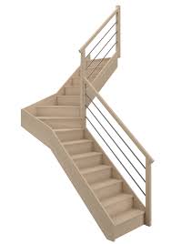 Vous choisissez l'essence de bois ou le motif de votre verre, ou encore la découpe du métal, notre seule limite sera notre imagination commune. Escalier 1 4 Tournant Milieu Droit Bois Hetre Soft Tubes 14 Marches Hetre L 80 Leroy Merlin