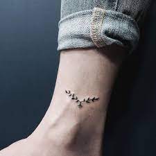 41 Tiny Ankle Tattoos With Big Meanings Tattoos Ankle Tattoos Mini Tattoos