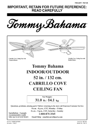 It's a place without deadlines or demands, where you have the space to reconnect with simple pleasures. Tommy Bahama Cabrillo Cove Instructions Manual Pdf Download Manualslib