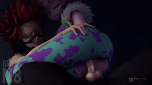 Mina Ashido Fucking with Eijiro Kirishima at My Hero Academia