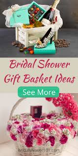 Looking for a unique bridal shower gift? Bridal Shower Gift Basket Ideas Bridal Shower 101