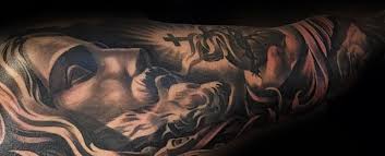 There are different versions of cross tattoos like the image of the cross where jesus christ is at the center and the image of a cross. Top 51 Jesus Sleeve Tattoo Ideas 2021 Inspiration Guide