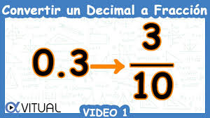 Apl has a default printing precision of 10 significant digits. Convertir Un Decimal A Fraccion Video 1 Youtube