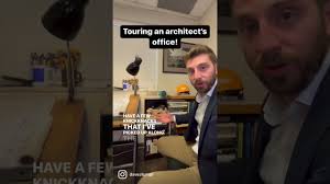 Architect's Office Tour, Design Set-Up, and Desk Tour pt:2 #Architecture  #Construction #Realestate